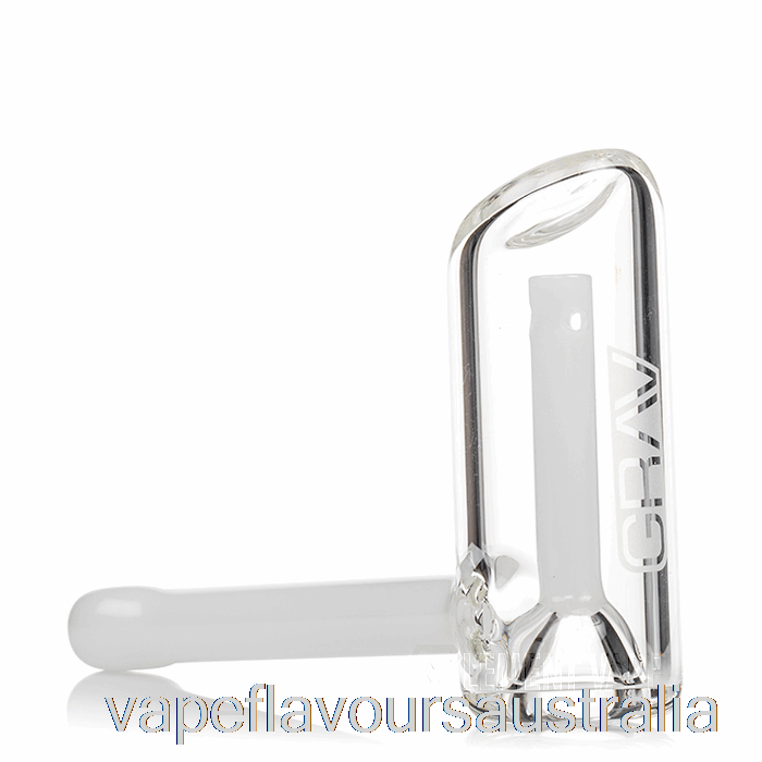 Vape Australia GRAV Mini Hammer Bubbler White Accent